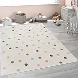 Paco Home Kinderteppich Teppich Kinderzimmer Mädchen Jungs Verschiedene Motive Und Größen, Grösse:160x220 cm, Farbe:Grau-Beige