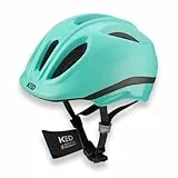 KED Meggy II Trend Fahrradhelm Für Kinder – Made In Germany, LED Rücklicht, MaxShell Technologie Und Präzise Größenverstellung | Farbe: Bright Agua Matt | Größe: 52-58 (M)