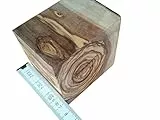 D.O.M. Rohholz Olivenholz Kanteln 90 x 90 x 60 mm
