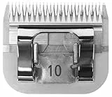 KERBL Aesculap Scherkopf SnapOn – 1,5 mm, Größe 10 (Schurhöhe 1,5 mm, Scherbreite 40 mm, Material Kohlenstoffstahl, Made in Germany) GT330