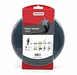 Oregon Nylon Sternförmiger Mähfaden 2,4 mm, Für hohes Gras, Unkraut, Rasen und dichte Vegetation, Strapazierfähiger Profi-Nylonfaden, Für die meisten Rasentrimmer, 2,4 mm x 90 m (104883E)
