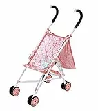 Baby Annabell Active Stroller mit Tasche für 43cm Puppe - Leicht für Kleine Hände, Kreatives Spiel fördert Empathie & Soziale Fähigkeiten, für Kleinkinder ab 3 Jahren