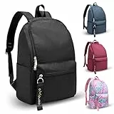 OMOUBOI Casual Daypacks Superbreak Rucksack 14 Zoll Laptop Rucksack für Damen & Herren passend für Tourismus Business (Schwarz)