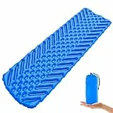 Sundom Isomatte Camping Outdoor Ultraleicht Camping Isomatte Aufblasbare, wasserdichte Faltbar Luftmatratze, Kleines Packmass Campingmatte Schlafmatten für Camping Wandern Sport Reisen Backpacking