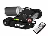 ENDURO 11825 Caravan Rangierhilfe Wohnwagen EM203, halbautomatisch, mit Kettengetriebe, Black