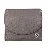 Geldtasche Damen klein, Reise Portemonnaie, viele Fächer, Leder Flieder, RFID Blocker, Münzfach groß | Wiener Schachtel, Geldbörse Portmonee Geldbeutel Damengeldbörse Damenportemonnaie Damengeldbeutel