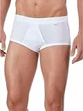 HUBER Herren De Luxe mit Eingriff Slip, Weiß (Weiss 0500), 3XL EU
