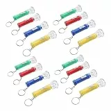 UKCOCO Mini-taschenlampe Schlüsselanhänger Stück Taschenlampe Outdoor Zufällige Farbe