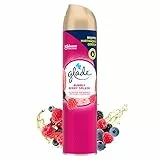 Glade (Brise) Duftspray für langanhaltende Frische in allen Räumen, Lufterfrischer Spray, Lang Anhaltender Geruchsentferner, Duftspray für Zuhause, Bubbly Berry Splash, 1er Pack (1x300 ml)