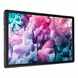 MUISOO Android Tablet, 10.1 Zoll Tablet, 64GB ROM+1TB erweiterbar, Android-Tablet mit Bluetooth 5.3, WiFi 6, Dual-Kamera, 5 MP + 8 MP, Face ID, Widevine L1 (Schwarz)