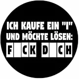 Sammys Shirt Store Ich kaufe EIN i und möchte lösen Aufkleber 4,5 cm