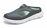 Meik Mangni Hausschuhe Damen Herren Clogs Leichte Grau Grün Gr.47 EU