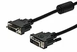 DIGITUS DVI Verlängerungskabel, DVI(24+1), 2X Ferrit St/Bu, 2.0m