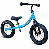 Banana Bike & Lava Sport Kinderlaufrad für 2-5 Jährige - Blau, Alu, Luftreifen, ohne Pedale, verstellb. Lenker u. Sitz