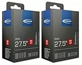 Schwalbe SV21 650B Innenschläuche, 70 x 3,8/6,1 cm (40/62-584), Presta-Ventil, 2 Stück, Schwarz