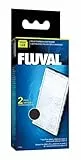 Fluval A490 Duo-Filtereinsatz Premium, Polyester & Spezialmedium für Schmutz/Verfärbungen/Gerüche, für Fluval U2, 2er Pack