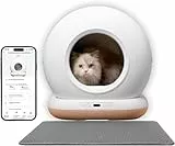 AstroPet 72L Katzenklo Selbstreinigend, Selbstreinigende Katzentoilette mit Matte, APP-Steuerung, UV-Sterilisation, Mehrfacher Sicherheitsschutz,Automatisches Katzenklo für Mehrere Katzen