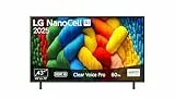 LG 43NANO80A6B TV 43 Zoll (109 cm) 4K NanoCell AI TV (α7 Gen8 4K AI Prozessor, webOS 25, 60Hz) [Modelljahr 2025]