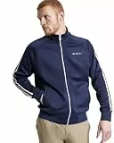 Ben Sherman Herren-Sweatshirt House Taped Track Top, dunkelblau, XXL