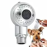 Generisch Tier Duschkopf Hand Brause - Hund Bade Sprühaufsatz Pflege Tool Waschhilfe Kontrollierter Wasserfluss Fellreinigung Komfort Bad Zubehör | Einfaches Waschen Dusche Haushalt Pflege Routine