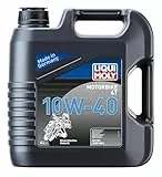LIQUI MOLY Motorbike 4T 10W-40 | 4 L | Motorrad 4-Takt-Öl | Art.-Nr.: 3046, Schwarz