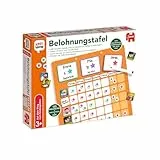 Jumbo Ich lerne – Belohnungstafel – Lernspiel ab 5 Jahren - Spielerisch Aufgaben meistern, Selbstständigkeit fördern, Tagesstruktur Lernen und mit Magnetsternen Motivation für Kinder schaffen.