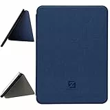 ZhaoCo Hülle für 7'' Kindle Colorsoft Signature Edition 2024 / Kindle Paperwhite 2024 / Kindle Paperwhite Signature Edition 2024, Buch Folio Smart Schutzhülle (Blau)