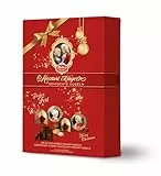 Reber Große Pralinenmischung, 15 Mozart- und Constanze-Kugeln in weihnachtlicher Geschenkverpackung, 300 g