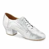 Rummos Damen Trainerschuhe R607 - Leder/Nubuck Silber - Medium (Normal) - 4,5 cm Cuban - EUR 37
