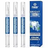 3 Stück Bleaching Stift Zähne, Zahnaufhellung,Teeth Whitening Pen,Zähne Aufhellen Efficiently Flecken Entfernen,Schnelles Bleaching Zähne Anwendungen