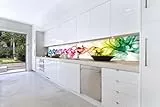 Dimex Küchenrückwand Folie selbstklebend Rauch | Klebefolie - Dekofolie - Spritzschutz für Küche | Made in EU - 420 cm x 60 cm