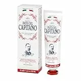Pasta del Capitano 1905, Originalrezept Zahnpasta, für ein sicheres und duftendes Lächeln, Unverkennbarer Geschmack mit Nelkenblättern, Krauseminze und Zimt, 100% Made in Italy, 75 ml Tube