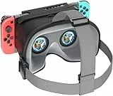 Switch VR Brille für Nintendo Switch/Switch OLED mit einstellbaren HD-Linsen, Virtual Reality Brille für Nintendo Switch VR Spiele, Switch Brille 3D