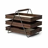 Umbra 1004037-048 Terrace Schmucktablett, Holz, walnuss, 25,4 x 17,78 x 19,68 cm