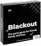 more is more Blackout - The Party Game for Friends, Family and Enemies - Perfect for Any Game Night with Friends - Card Game for JGA