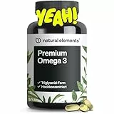 Premium Omega 3 – 120 Kapseln – GoldenOmega® mit 80% Omega 3 Anteil – in Triglycerid-Form – Laborgeprüft, aufwendig aufgereinigt und aus nachhaltigem Fischfang - ohne unnötige Zusätze