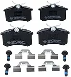 TRW GDB1330 Bremsbelagsatz 4-Teilig für Volkswagen Polo (6R, 6C, 61) 2009 - Hinterachse und Andere Fahrzeuge