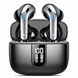 Bluetooth Kopfhörer, In Ear Kopfhörer Kabellos Bluetooth 5.3 mit 50H Tiefer Bass, 2024 Neue Kabellose Kopfhörer Noise Cancelling Earbuds mit 4 ENC Mic, IPX7 Wasserdicht Ohrhörer, USB-C