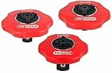 KS Tools 914.1215 Mini-Hand-Umschaltknarren-Satz, 3-teilig, 1/4 Zoll + 3/8 Zoll + 1/2 Zoll
