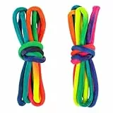 Holibanna 1 Paar Regenbogen Schn Rsenkel 120 Cm Runde Schn Rsenkel Ersatz Schuhb Nder Bunt F R Turnschuhe Und Stiefel
