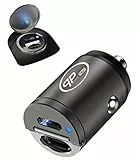 Plp tek USB KFZ Ladegerät für Auto (30W Dual USB-C, Grau)