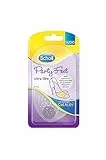 Scholl Party Feet Ultra Slim Gel-Polster zum Schutz des vorderen Teils der Fußsohlen, transparentes Polster für High Heels, Anti-Rutsch-Technologie, 1 Paar