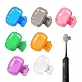 7 Stück Zahnbürste Kopf Abdeckungen, 7 Farben zahnbürsten Zahnbürstenkopfabdeckung Tragbare Schutzclip Zahnbürste Kopf Clip aus Kunststoff für Manuelle und Elektrische Zahnbürsten für Zuhause Reisen