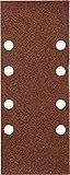 kwb Schleifstreifen 93x230 mm aus Korund mit Körnung 40, hochwertiger Verleimung, robustem Papierträger, universal einsetzbar für den groben Schliff von Holz und Metall