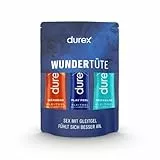 Durex Play Gleitgel Vielseitige Mixpackung für Frauen & Männer - Set mit Gleitmittel auf Wasserbasis für Sex & kondomegeeignet (3 x 50 ml)