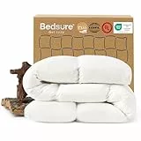BEDSURE Daunendecke 135x200 Federbetten Bettdecke - Winterdecke Federbettdecke - Extra Warm & Flauschig - Bettdecke Winter Waschbar with Ökotex Zertifiziert - 70% Federn und 30% Daunen