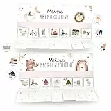 Wochenplaner Kinder & Routine Planer Kinder – Tagesplaner Kinder & Aufgabentafel für Zuhause – Inkl. To Do Liste Kinder & Belohnungssystem Kinder für eine stressfreie Morgenroutine