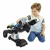 Fisher-Price HBV67 - Imaginext DC Super Freunde Bat-Tech Batbot, 2-in-1-Batman-Spielset mit Roboter, Lichtern und Geräuschen, Spielzeug für Kinder ab 3 Jahren