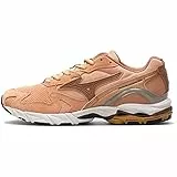 Mizuno Unisex Wave Rider 10 Premium Sneaker, Cork/Russet/Fudge, 43 EU