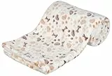 TRIXIE Hunde-Decke Lingo - 150 x 100 cm - Softfleece - für Allergiker geeignet - weiß/beige - 37179